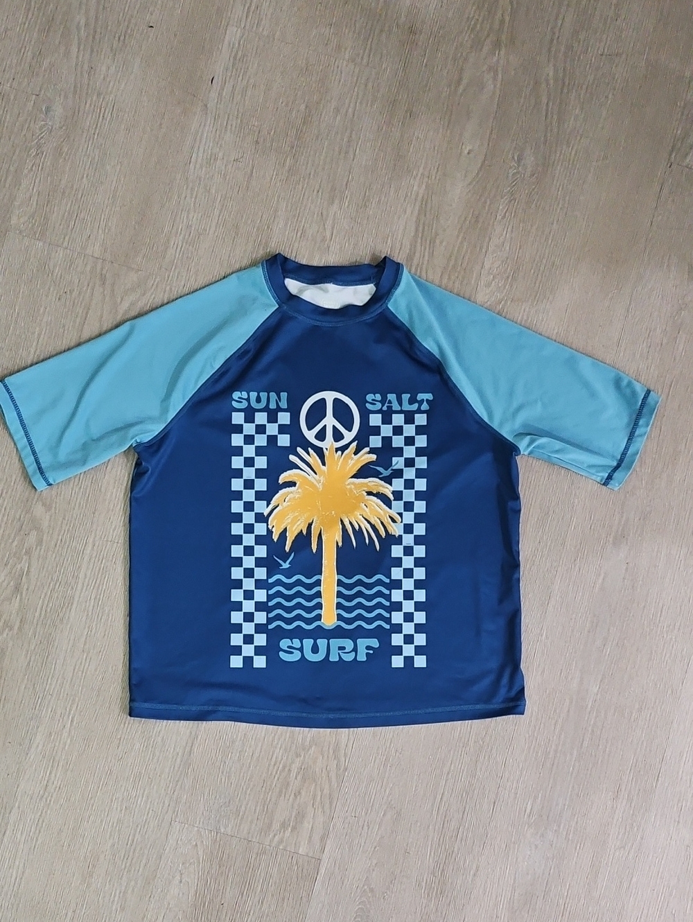10/12 Boys Rash Guard Swim Shirt